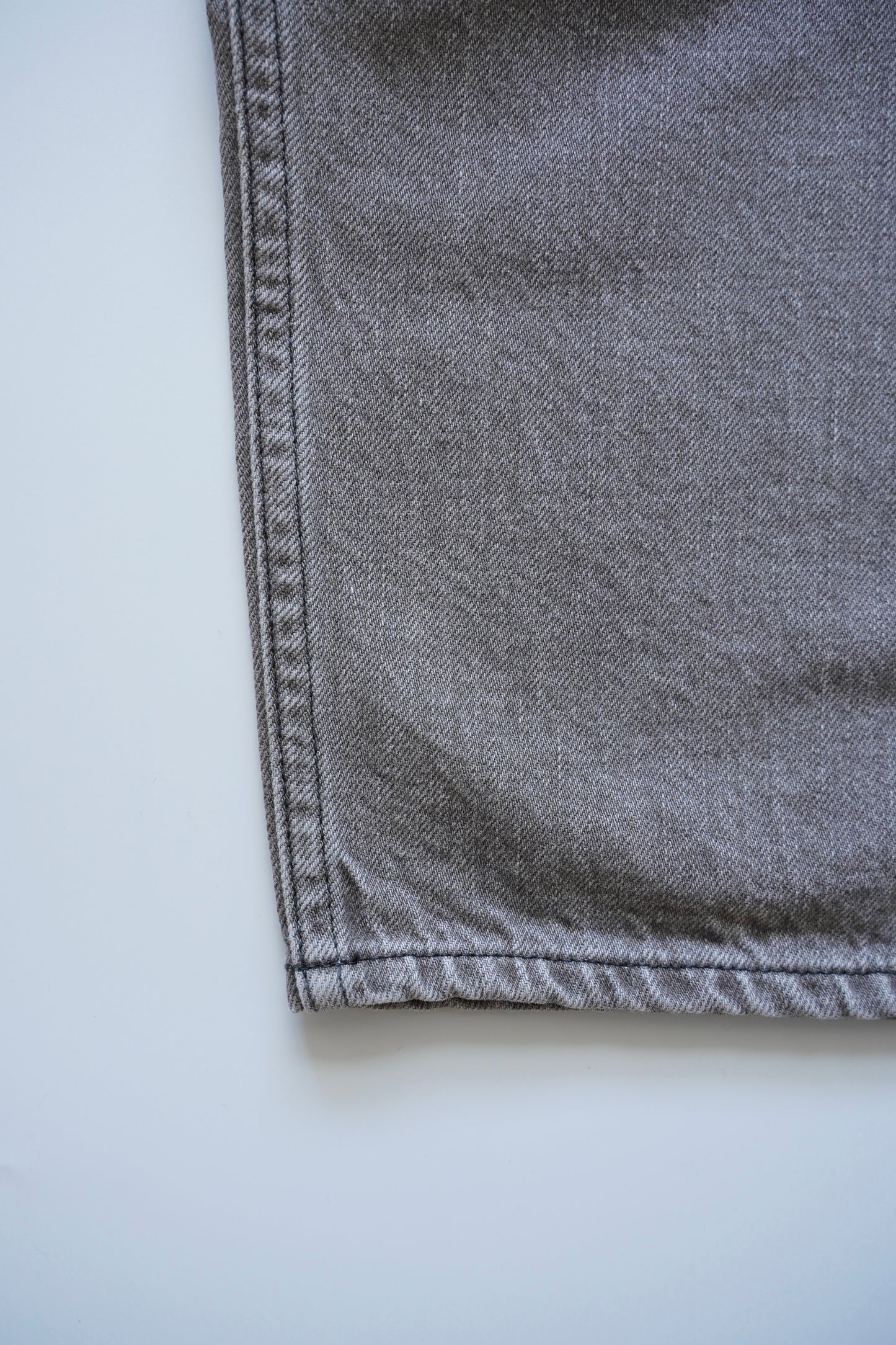 Relaxed fit 5 Pockets Denim Washed Moca 【ENDS and MEANS】