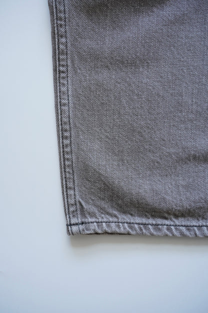 Relaxed fit 5 Pockets Denim Washed Moca 【ENDS and MEANS】