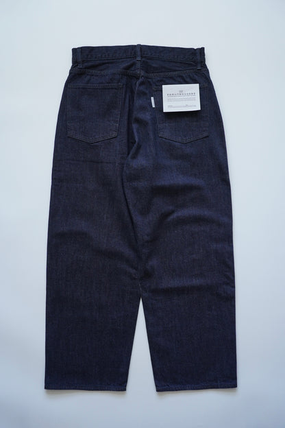 Relaxed fit 5Pockets Denim Indigo 【ENDS and MEANS】