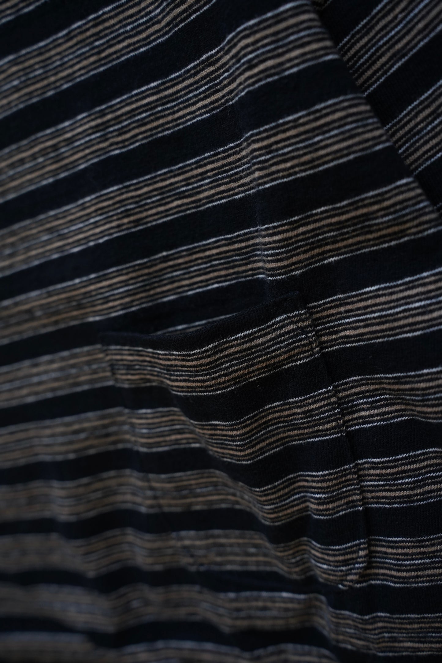 Horizontal Striped L/S Tee