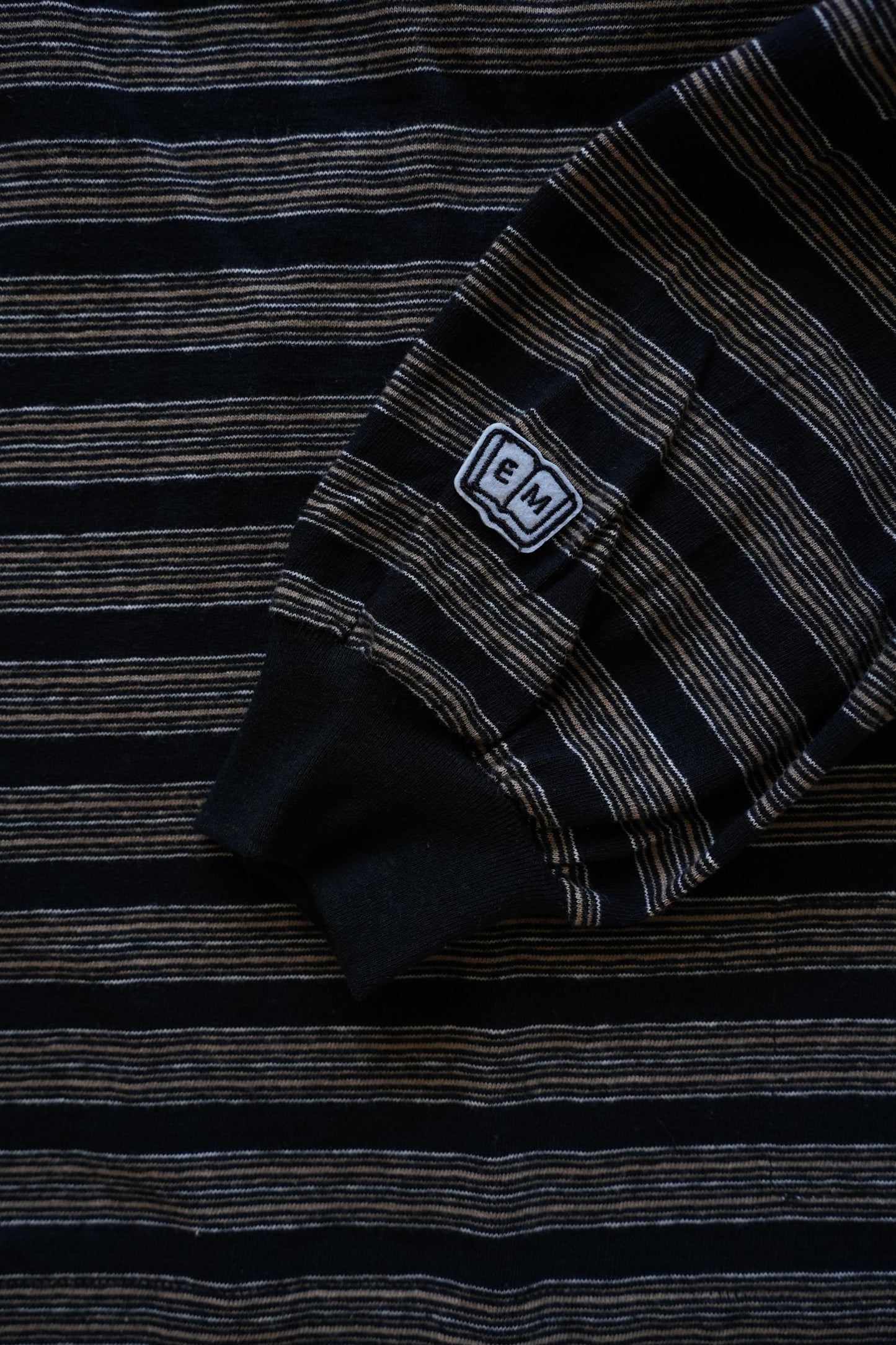 Horizontal Striped L/S Tee