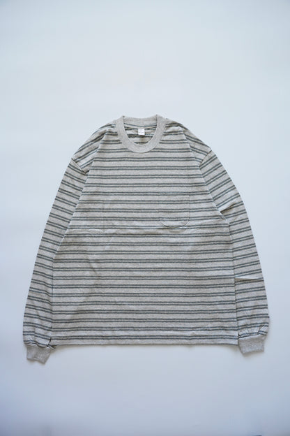 Horizontal Striped L/S Tee