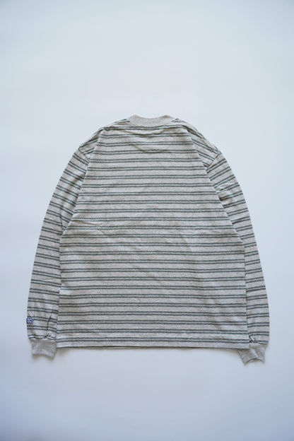 Horizontal Striped L/S Tee