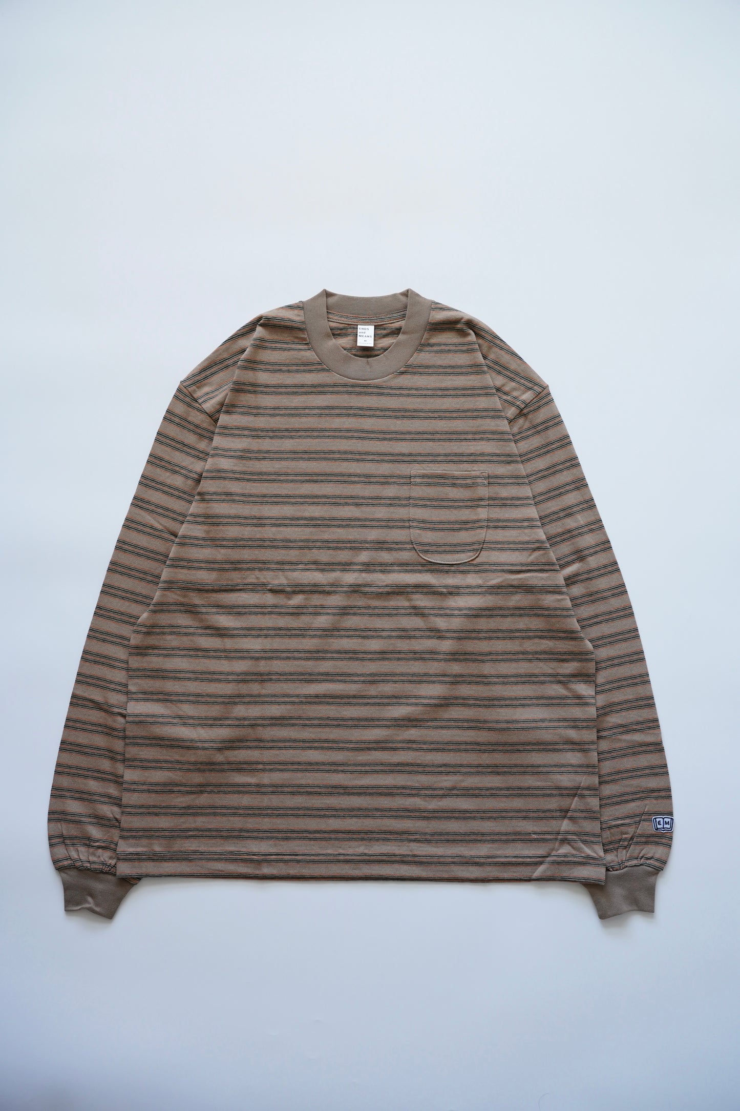 Horizontal Striped L/S Tee