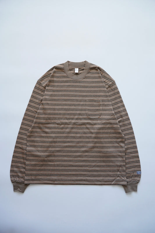 Horizontal Striped L/S Tee