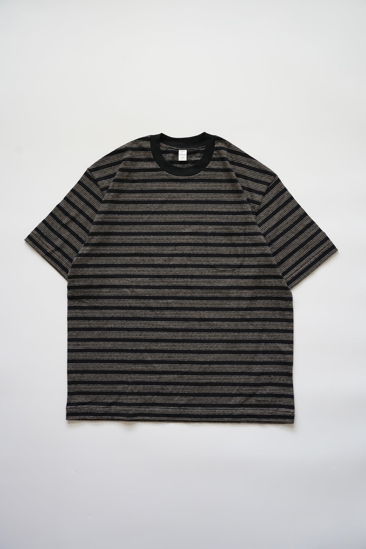 WANDO Store / ENDS and MEANS Horizontal Striped Tee – WANDO STORE