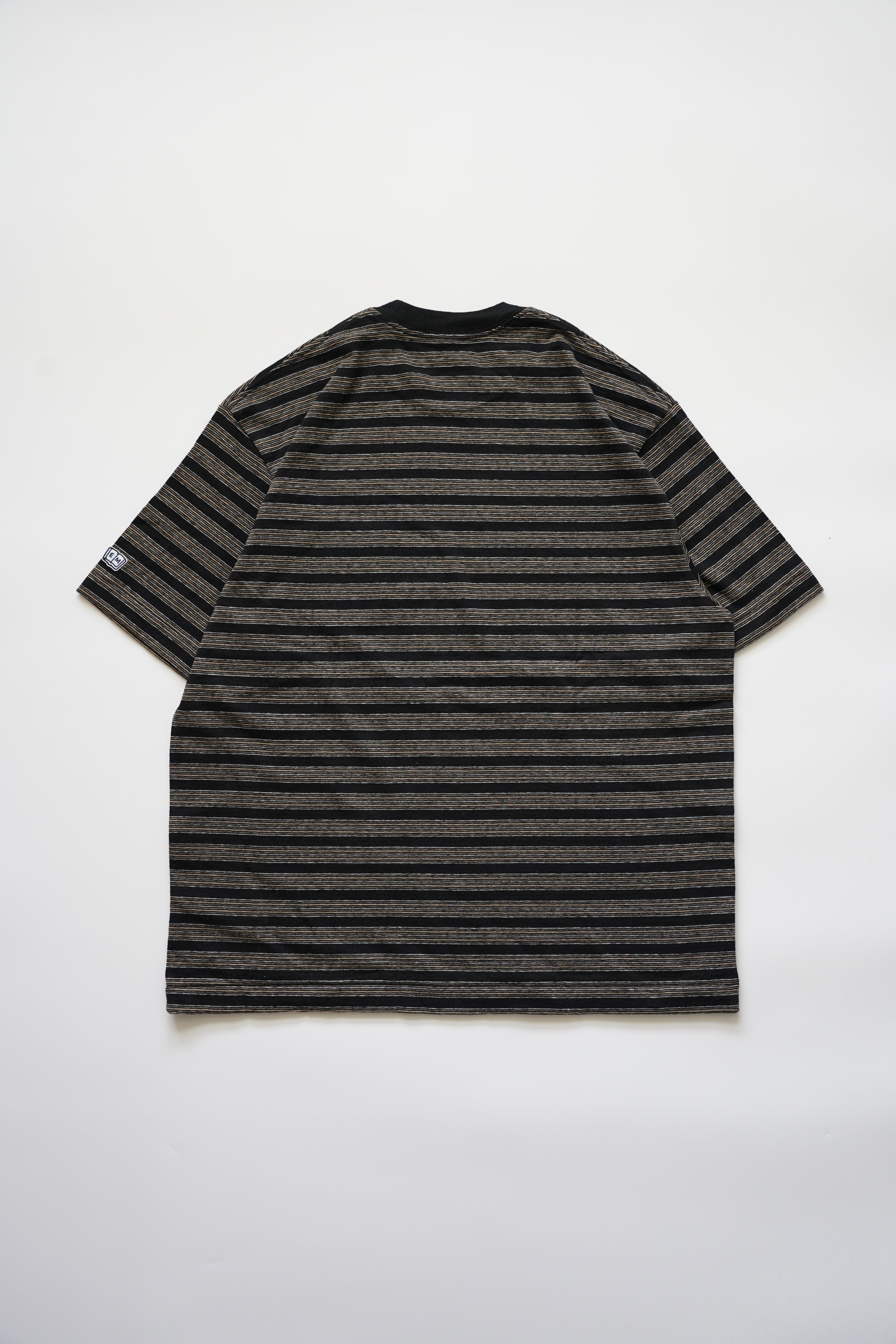 ENDS and MEANS ボーダーTシャツ　XL WANDO Store / ENDS and MEANS Horizontal Striped Tee – WANDO STORE