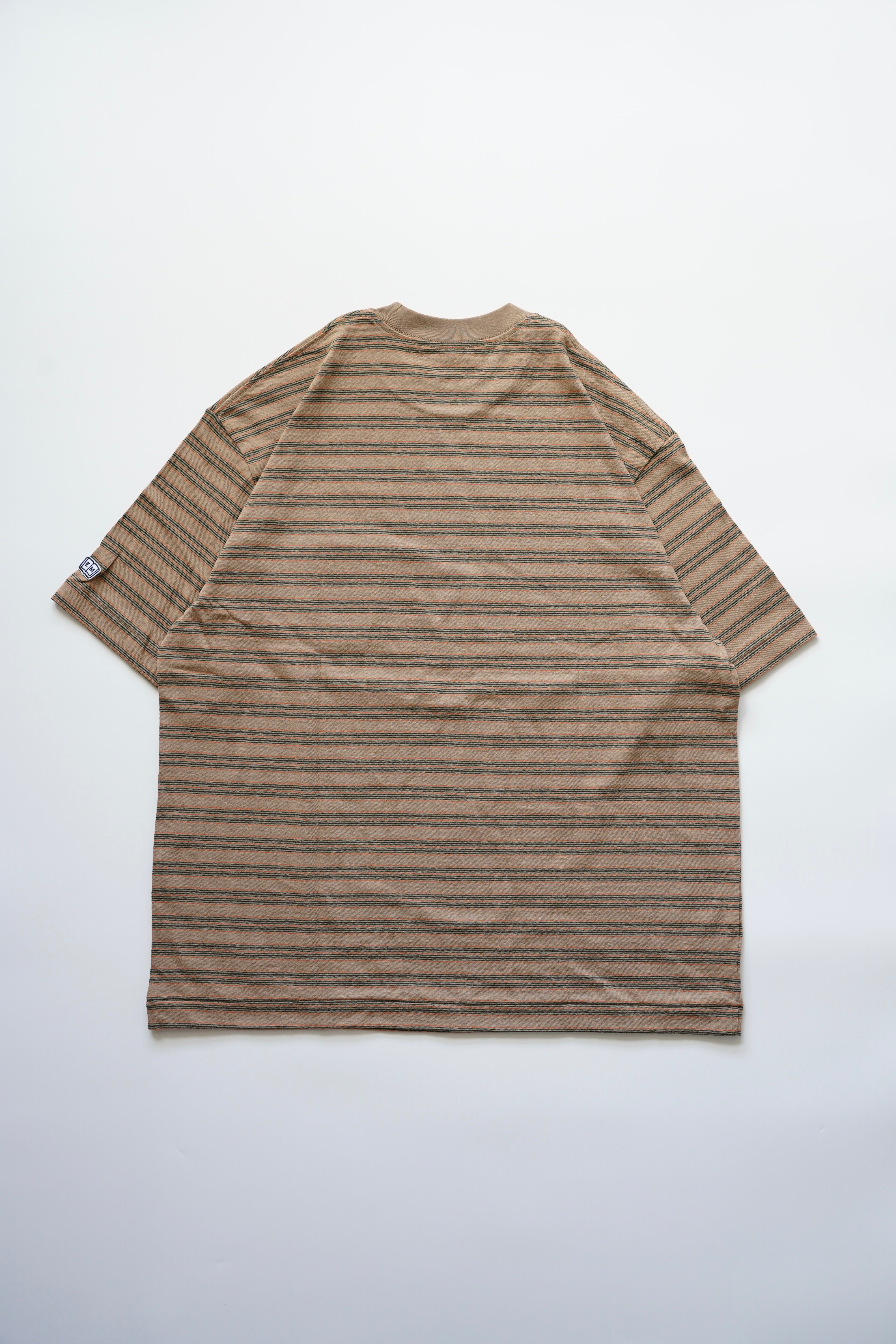 トップス ENDS and MEANS Horizontal Striped Tee M WANDO Store / ENDS and MEANS Horizontal Striped Tee – WANDO STORE