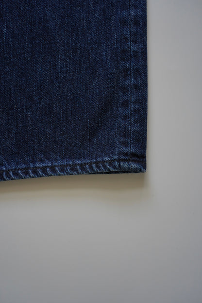 Relaxed fit 5 Pockets Denim Washed Indigo