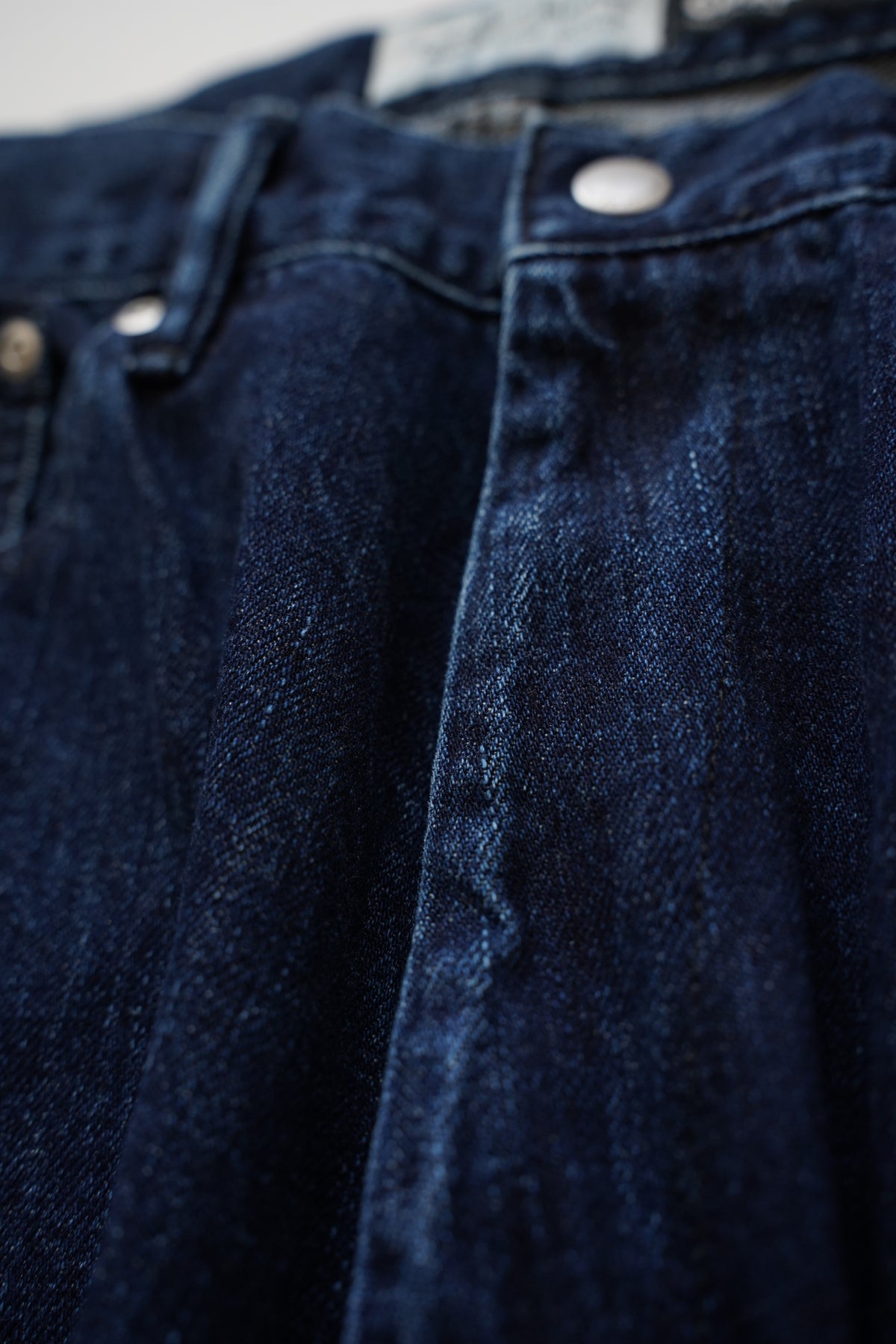 Relaxed fit 5 Pockets Denim Washed Indigo