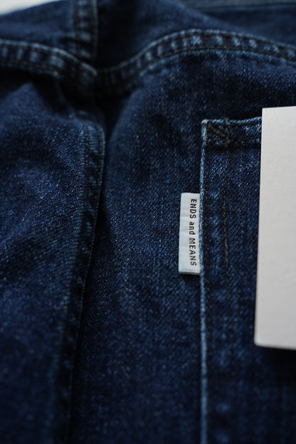 Relaxed fit 5 Pockets Denim Washed Indigo