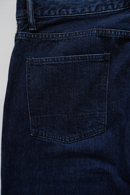 Relaxed fit 5 Pockets Denim Washed Indigo
