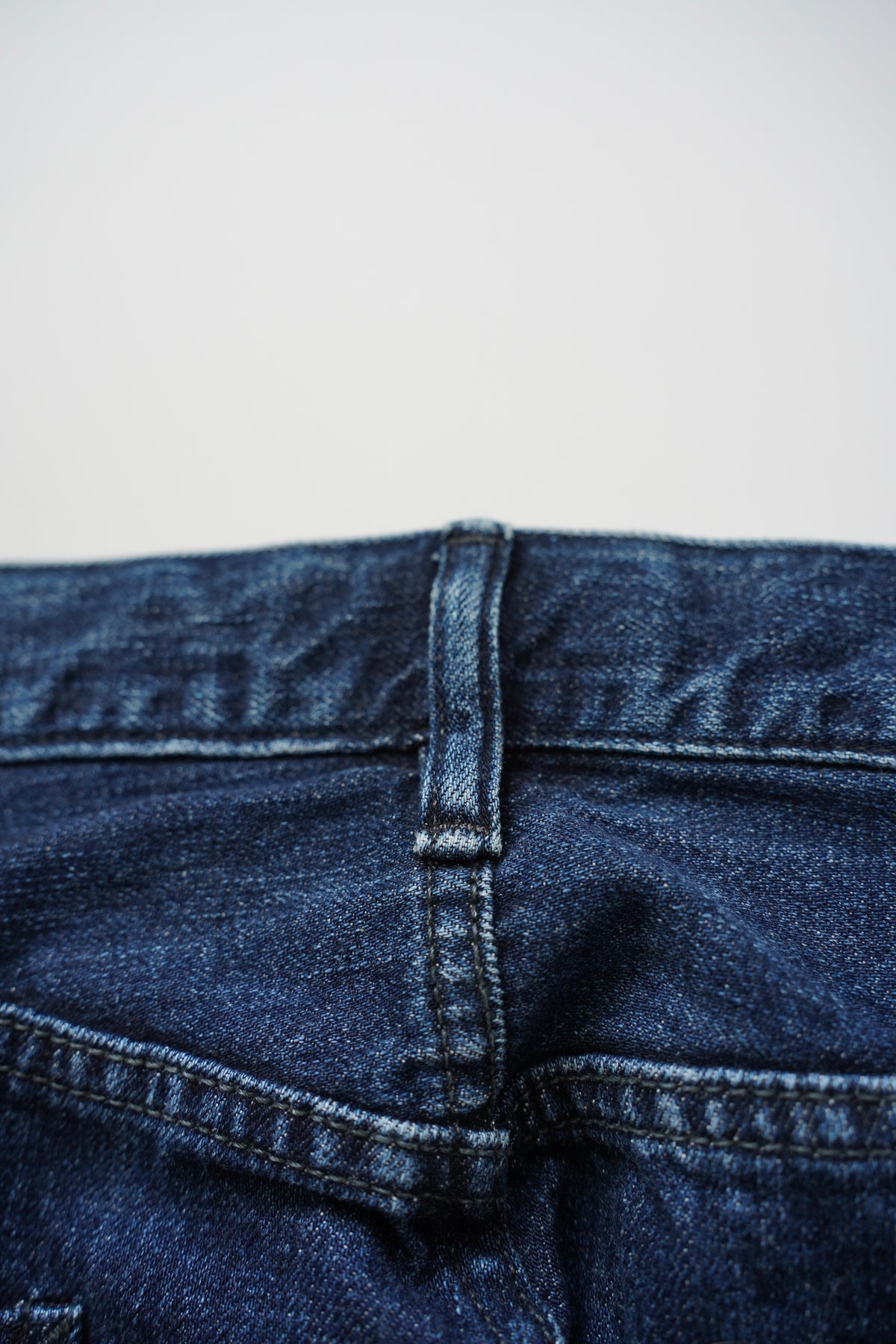 Relaxed fit 5 Pockets Denim Washed Indigo